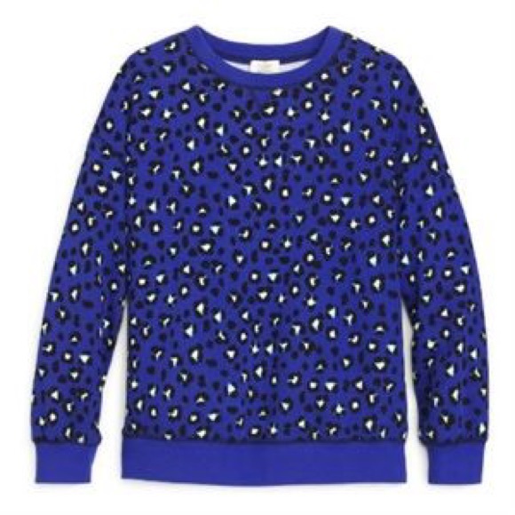 KATE SPADE LEOPARD SWEATER - Picture 1 of 3